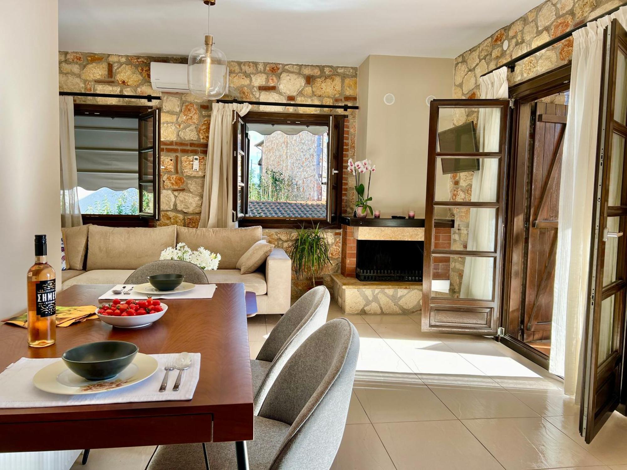 Pensjonat Boutique Stone House Psakoudia Zewnętrze zdjęcie