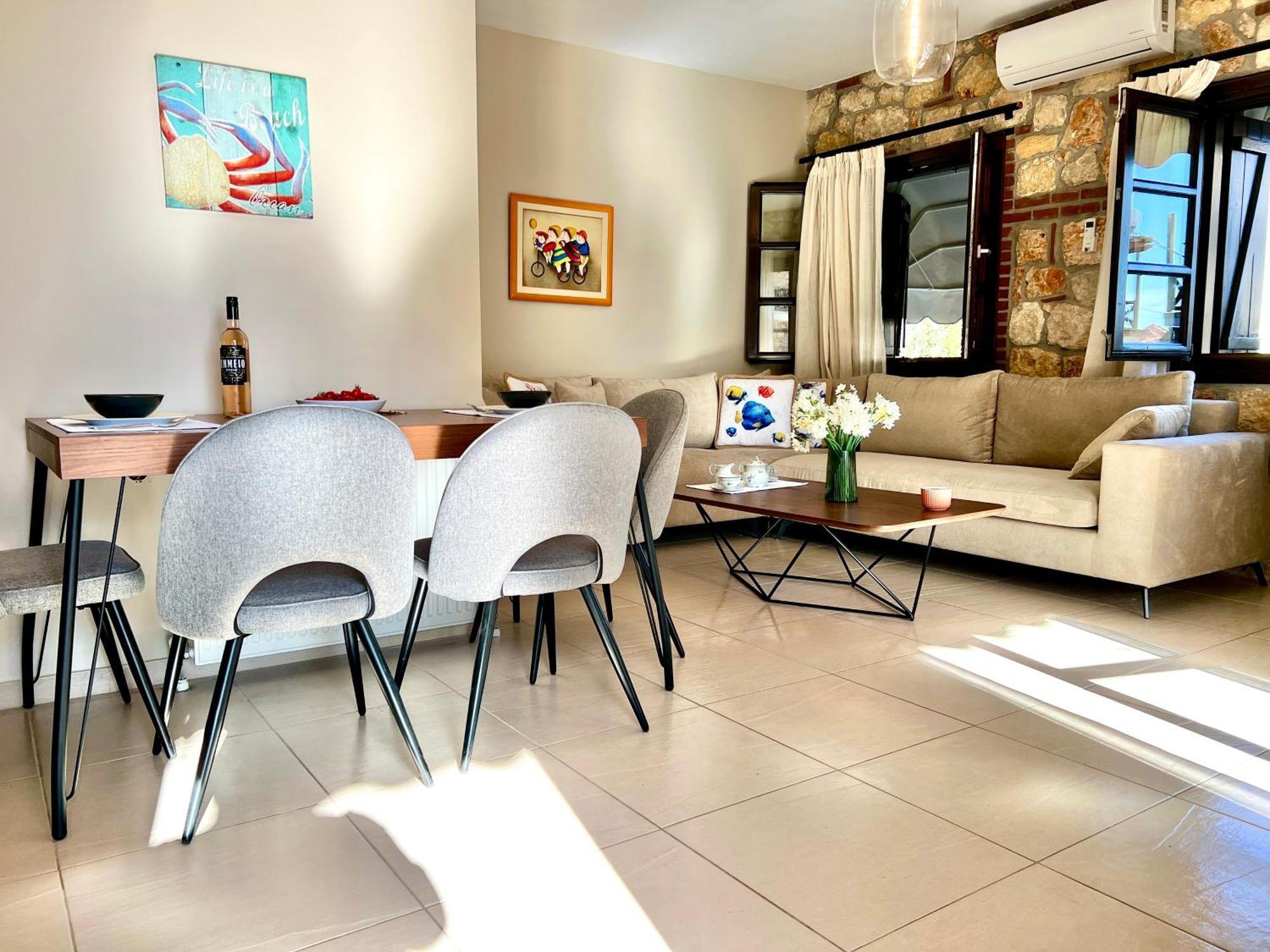 Pensjonat Boutique Stone House Psakoudia Zewnętrze zdjęcie