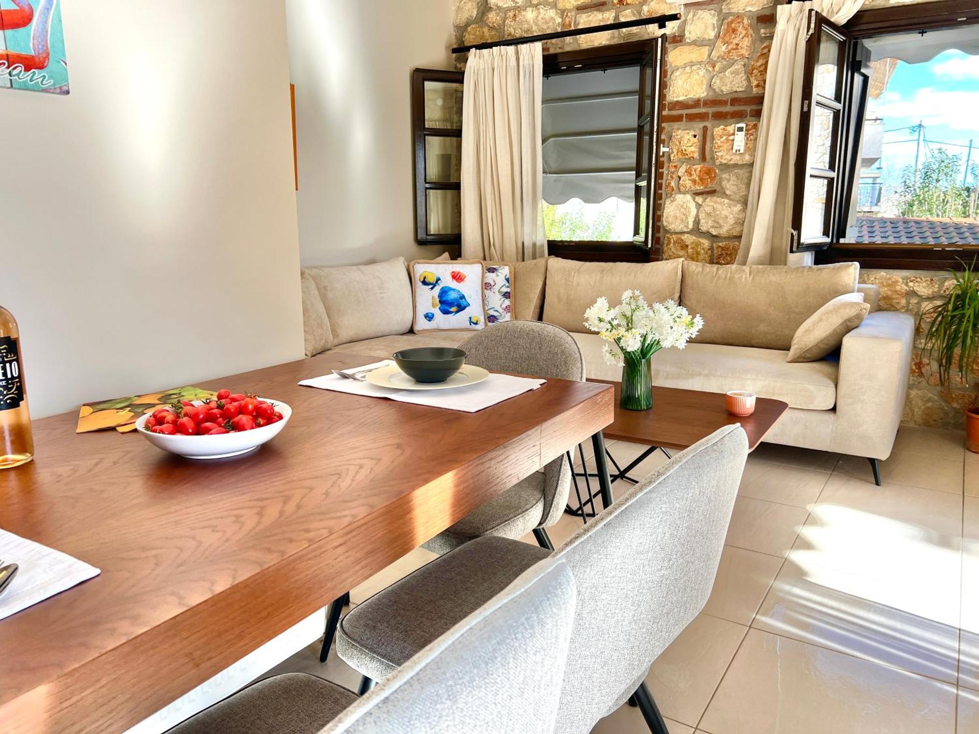 Pensjonat Boutique Stone House Psakoudia Zewnętrze zdjęcie